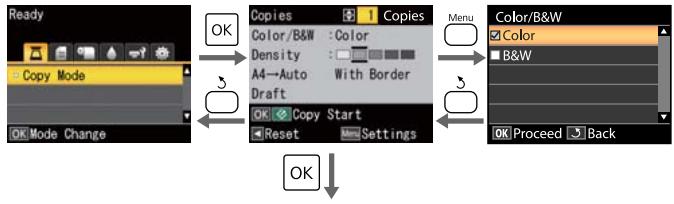 EPSON SC-T7000 - Opérations du menu - 2