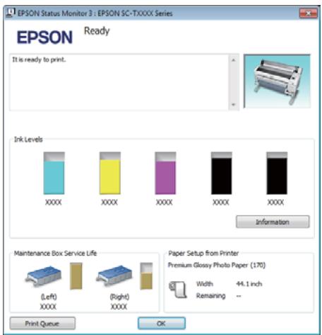 EPSON SC-T7000 - EPSON Status Monitor 3 - 1