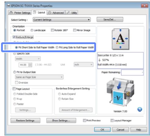 EPSON SC-T7000 - Configuration des paramètres dans Windows - 3