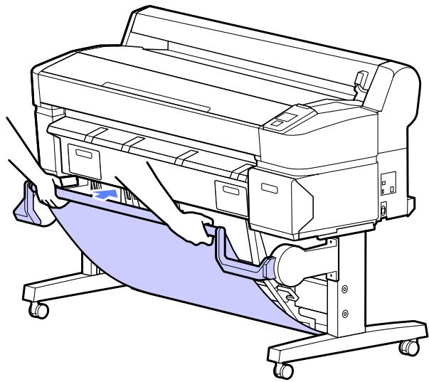 EPSON SURECOLOR SC-T5000 - Fermetre du panier de sortie - 1