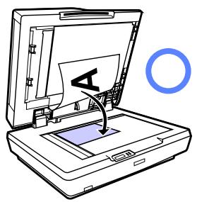EPSON SURECOLOR SC-T5000 - Positionnement de documents sur le scanner - 1