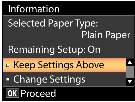 EPSON SURECOLOR SC-T5000 - Consultation et modification des paramètres de support d'impression - 1
