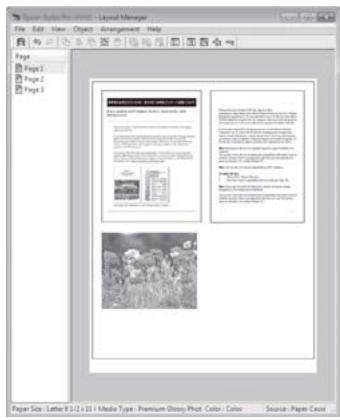 EPSON SURECOLOR SC-T5000 - Impression de plusieurs documents (Gestionnaire de disposition) (Windows uniquement) - 6