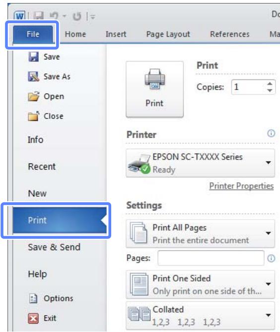 EPSON SURECOLOR SC-T5000 - Méthodes d'impression de base (Windows) - 1