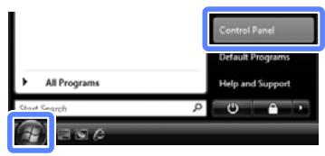 EPSON SURECOLOR SC-T5000 - Ouvrez le dossier Printer (Imprimante) ou Printers and Faxes (Imprimantes et télécopieurs). - 2