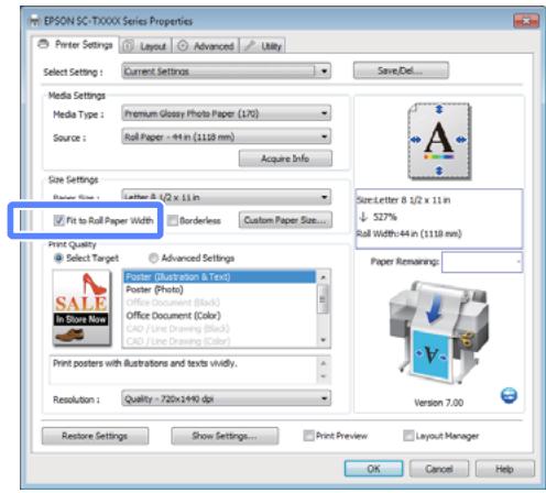 EPSON SURECOLOR SC-T5000 - Configuration des paramètres dans Windows - 4