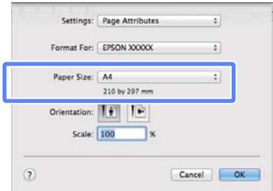 EPSON SURECOLOR SC-T5000 - Configuration des paramètres sous Mac OS X - 3