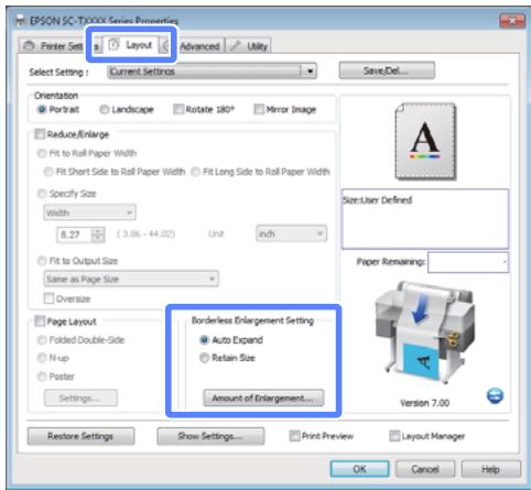 EPSON SURECOLOR SC-T5000 - Configuration des paramètres dans Windows - 4