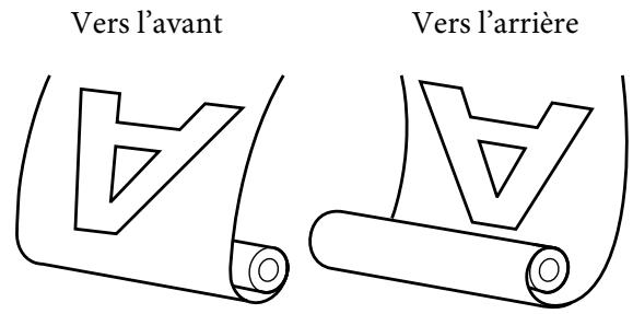 EPSON SURECOLOR SC-T5000 - Utilisation de la bobine réceptrice automatique (SC-T7000 Series uniquement) - 1