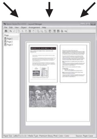 EPSON SURECOLOR SC-T7000 - Impression de plusieurs documents (Gestionnaire de disposition) (Windows uniquement) - 6