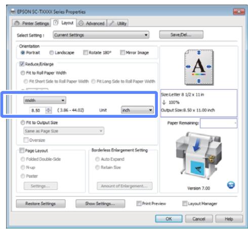 EPSON SURECOLOR SC-T7000 - Configuration des paramètres dans Windows - 5