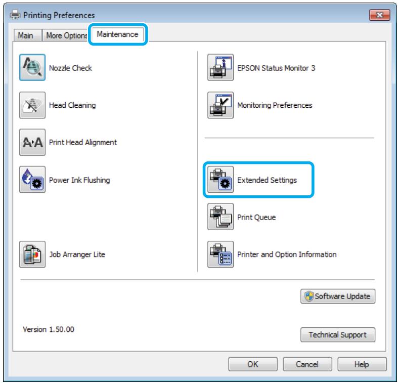 EPSON WORKFORCE M105 - Augmentation de la vitesse d'impression (pour windows uniquement) - 1