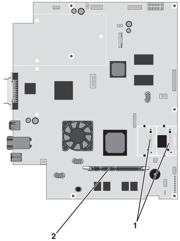 EPSON X862DE - Accessing the system board to install internal options - 4