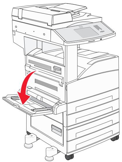 EPSON X862DE - Loading the multipurpose feeder - 1