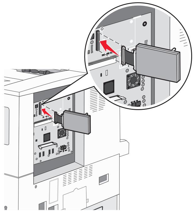 EPSON X862DE - Installing a printer hard disk - 4