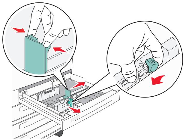 EPSON X862DE - Loading the standard or optional 500-sheet trays - 2