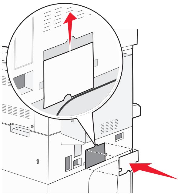 EPSON X862DE - Removing the optional trays - 5
