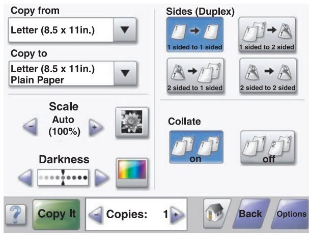 EPSON X862DE - Sample touch screen - 1