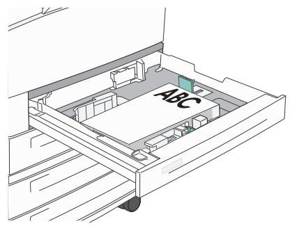 EPSON X864DE - Orienting the paper for long- or short-edge printing - 1