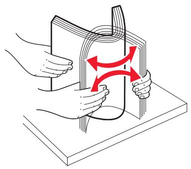 Illustration of hands holding a curved object with red arrows indicating rotation or force direction (no text or symbols).