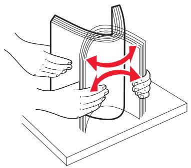 Illustration of hands holding a book and interacting with a rolled-up cable or cable, with red arrows indicating motion direction (no text or symbols)