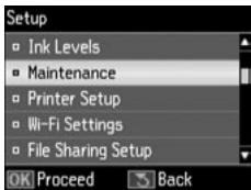 EPSON XP-406 - Vérification/nettoyage de la tête d'impression - 2