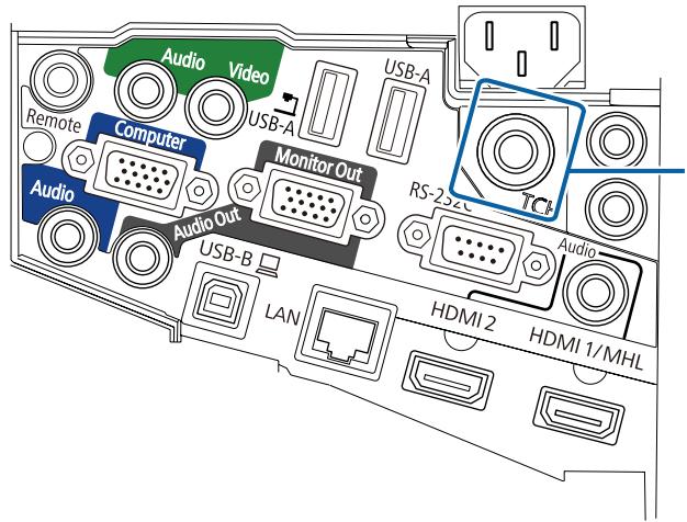 EPSON EB-1420WI - Câbles nécessaires lors de l'installation du Control Pad - 3