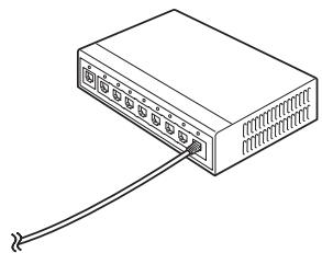EPSON EB-1420WI - Cables necesarios al instalar el Control Pad - 7