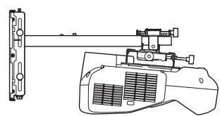 EPSON EB-1420WI - Dessoéz la vis M+4 molette de réglage - 2