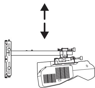 EPSON EB-1420WI - Dessoéz la vis M+4 molette de réglage - 3