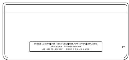 EPSON EB-1420WI - Attached labels - 2
