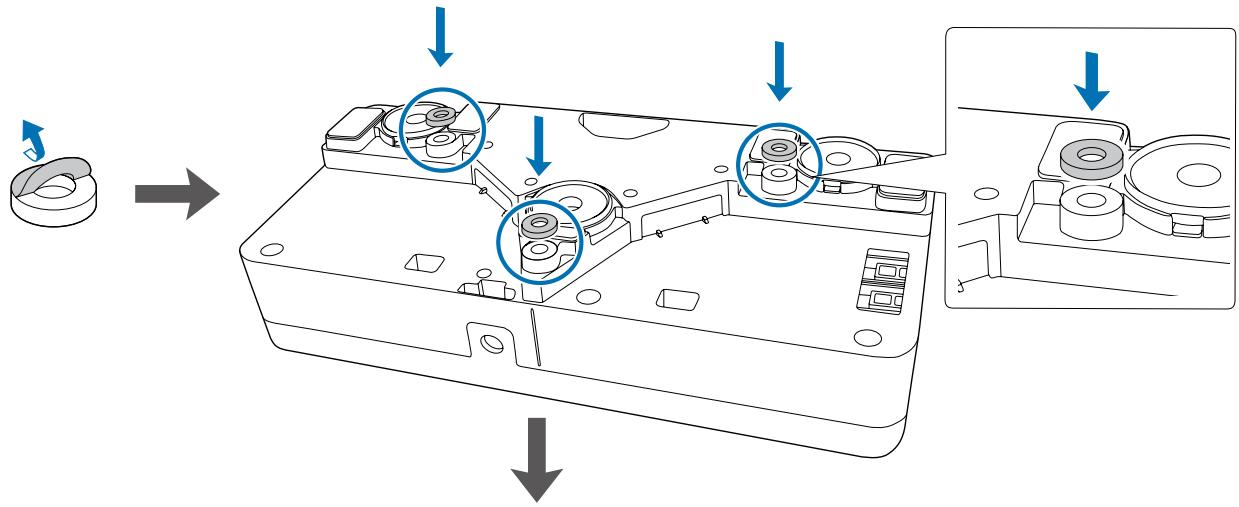 EPSON EB-1420WI - Caution - 2