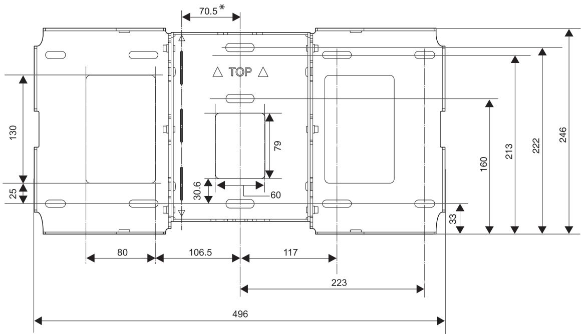 EPSON EB-1420WI - Wall plate - 1