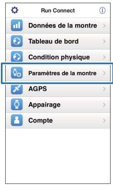 EPSON RUNSENSE SF-310 - Mode de configuration - 2