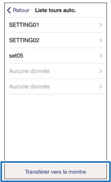 EPSON RUNSENSE SF-310 - Appuyez sur le tour et spécifiez la distance ou la durée. - 7