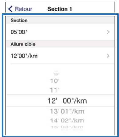 EPSON RUNSENSE SF-310 - Modification des paramètres - 6