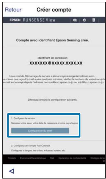 EPSON RUNSENSE SF-310 - Remarque : - 2