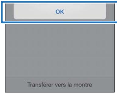 EPSON RUNSENSE SF-310 - Appuyez sur OK sur l'iphone. - 2