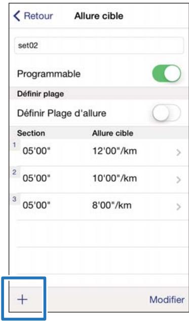 EPSON RUNSENSE SF-510 - Modification des paramètres - 8