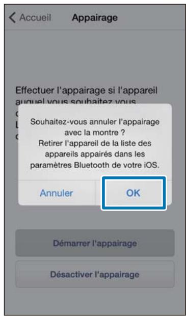 EPSON RUNSENSE SF-510 - Opérations sur l'iphone - 4