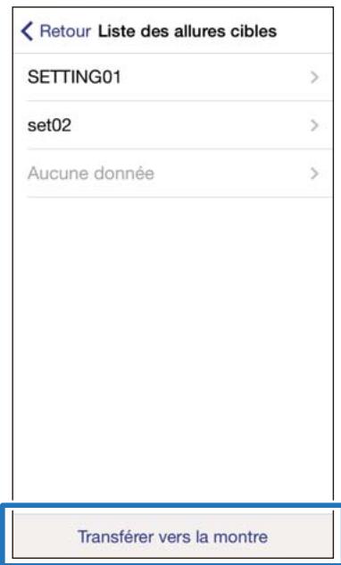 EPSON RUNSENSE SF-510 - Modification des paramètres - 8
