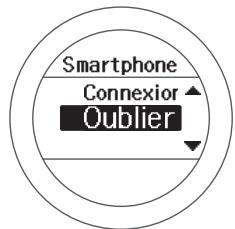 EPSON RUNSENSE SF-510 - Sélectionnez oublier appareil. - 1