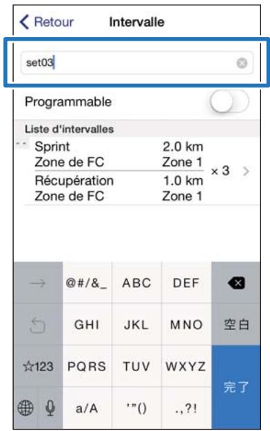 EPSON RUNSENSE SF-510 - Appuyez sur OK sur l'iphone. - 4