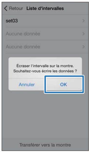 EPSON RUNSENSE SF-510 - Appuyez sur OK. - 1