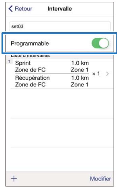 EPSON RUNSENSE SF-710 - Appuyez sur OK sur l'iphone. - 4