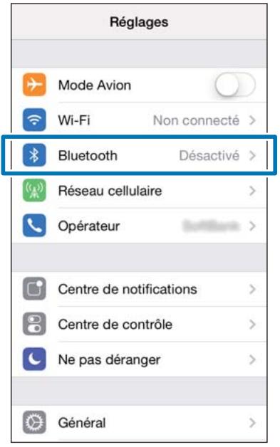 EPSON RUNSENSE SF-710 - Activation de bluetooth sur votre iphone - 2