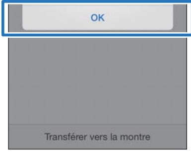 EPSON RUNSENSE SF-710 - Appuyez sur OK sur l'iphone. - 2
