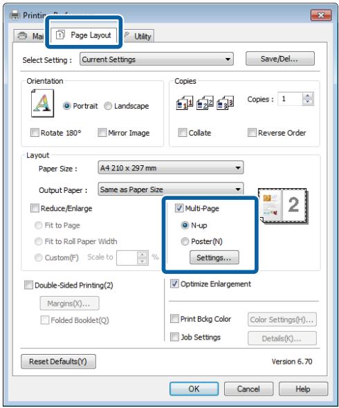 EPSON SURECOLOR SC-P600 - Réglages sous Windows - 1
