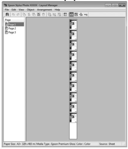 EPSON SURECOLOR SC-P600 - Placer les données sur du papier rouleau - 1