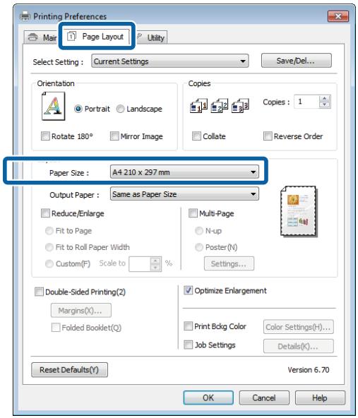 EPSON SURECOLOR SC-P600 - Réglages sous Windows - 1